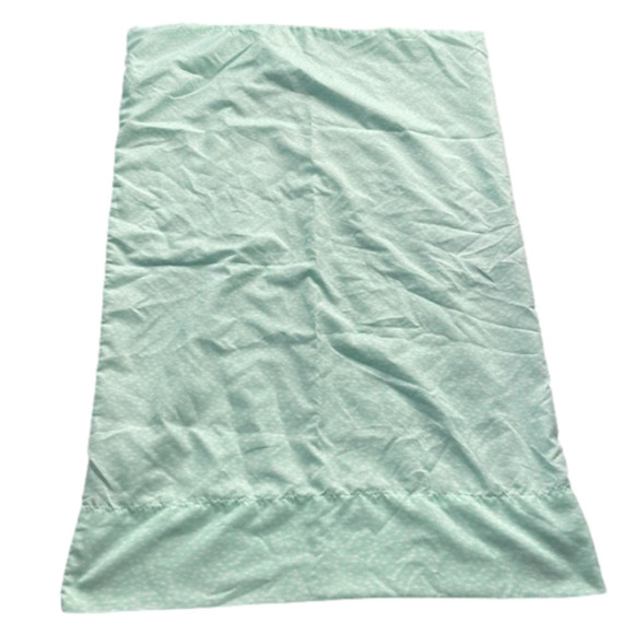 Mint Green Pillowcase with white detailing - Picture 1 of 3